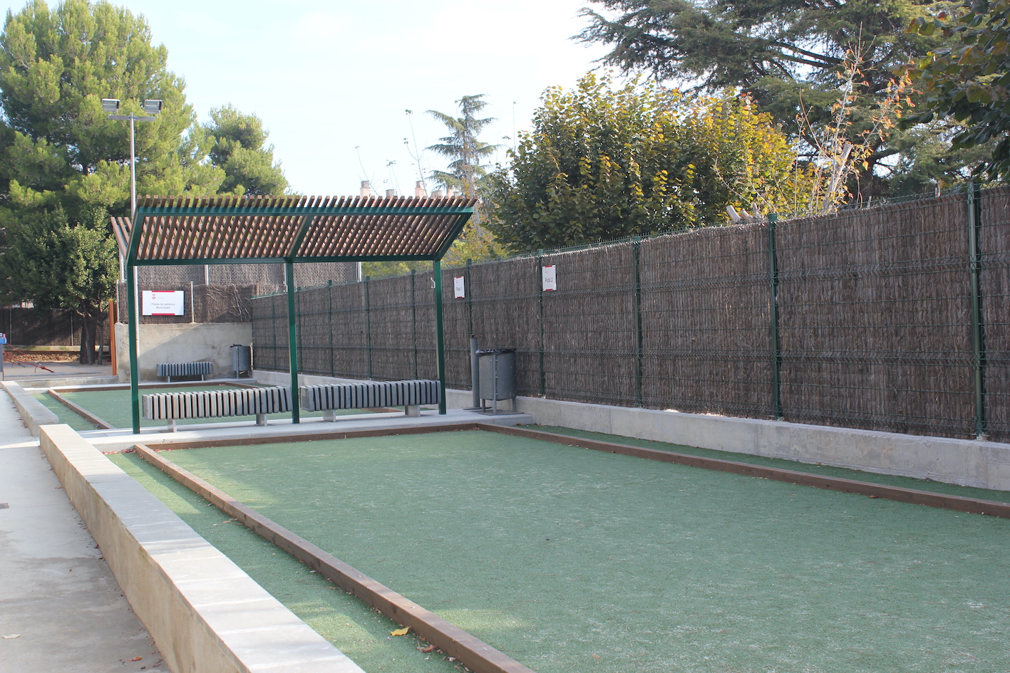 Pistes de petanca municipals de Matadepera